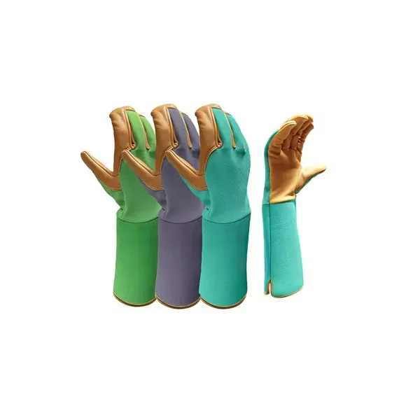 BGC Tuscany Gauntlet Assorted Colors M Sheepskin Leather Palm