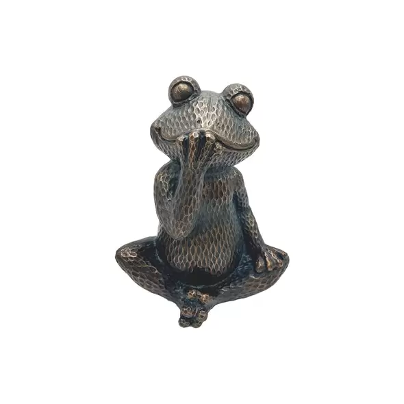 Bosmere 11.75"x7.75"x15.25" Frog Decor Sitting Up