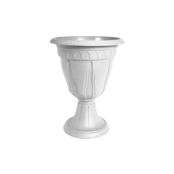 DCN 15.25"x20" Tall Azura Urn Light Grey