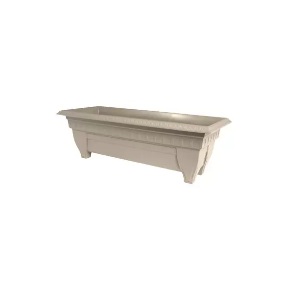 DCN 27" Rectangle Azura Patio Planter Mocha