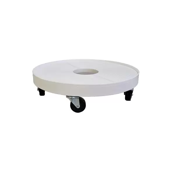 Devault 16" Plant Dolly White