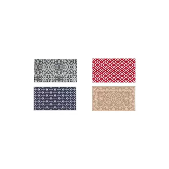 DHTG 5x7 Indoor Outdoor Rugs 4 Styles