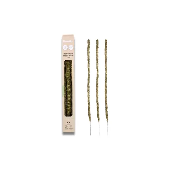 Mossify 42" 3pk Bendable Moss Poles Thin
