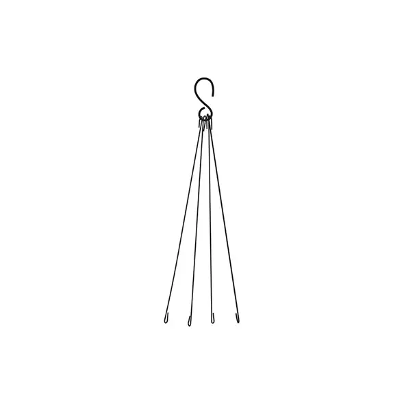 Midwest Wire Works 16" Grow Basket Hanger 4 Leg