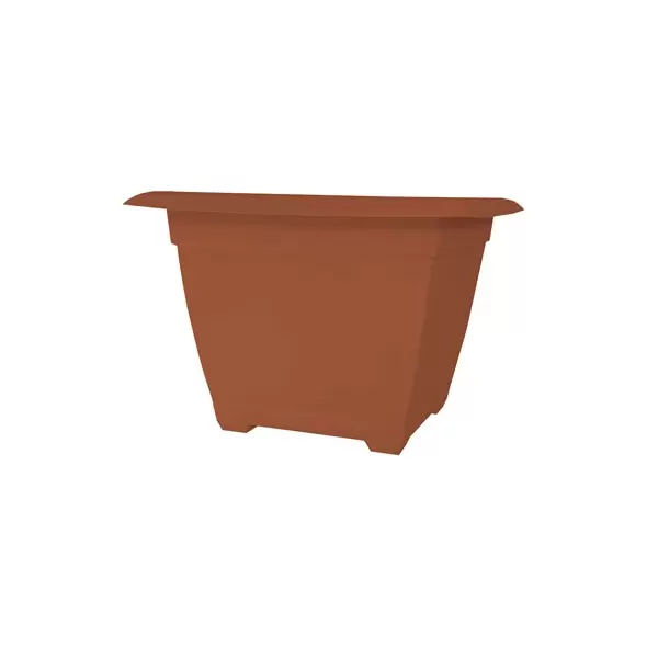 Bloem 15" Dayton Square Box Terra Cotta
