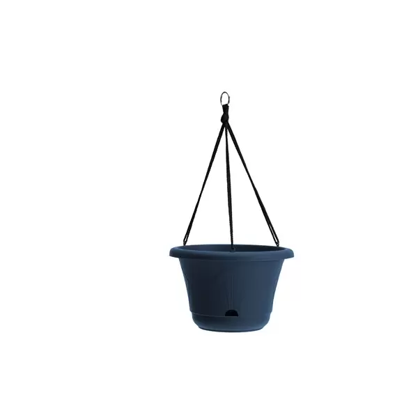 Bloem 13" Lucca Hanging Basket Navy