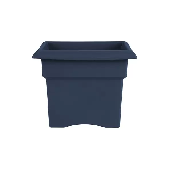Bloem 14" Veranda Square Box Planter Navy