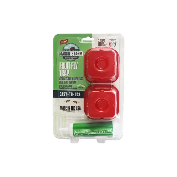 Maggie's Farm 2pk Simply Effective Fruit Fly Trap