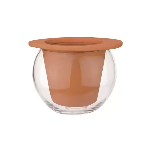 SSI 7.35" Self Watering Planter Terra
