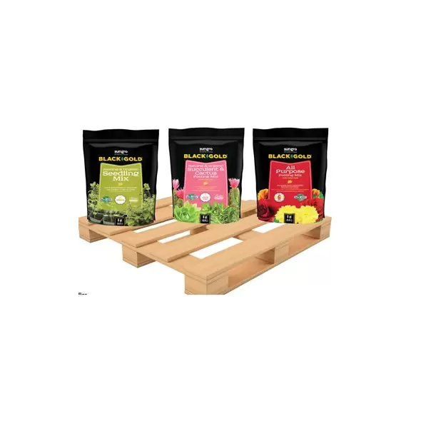 Black Gold 8qt 240pc Mixed Set (80 Seedling, 80 Succulent, 80 All-Purpose)