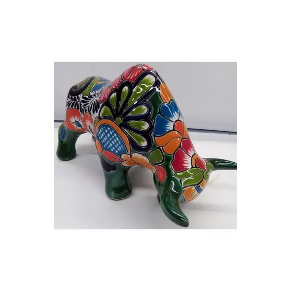 Talavera Ox Statue