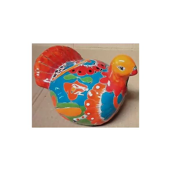 Talavera 6" Turkey Statue