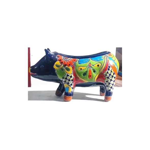 Talavera 10" Pig Planter
