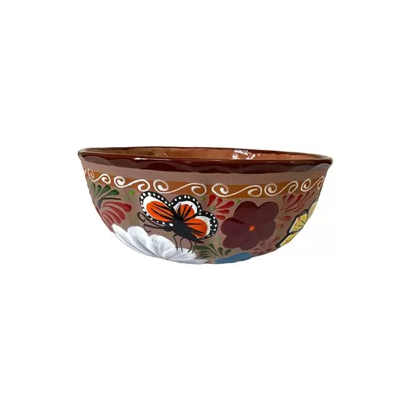 Talavera 12" Bella Especial Color Bowl Cafe