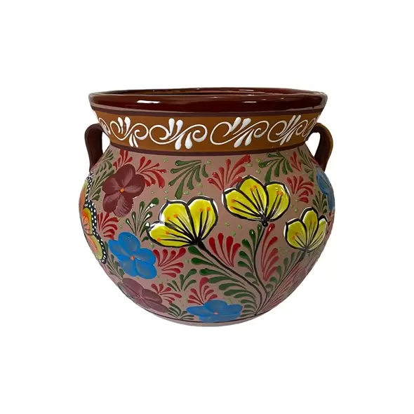 Talavera 10" Bella Especial Michoacana Pot Cafe