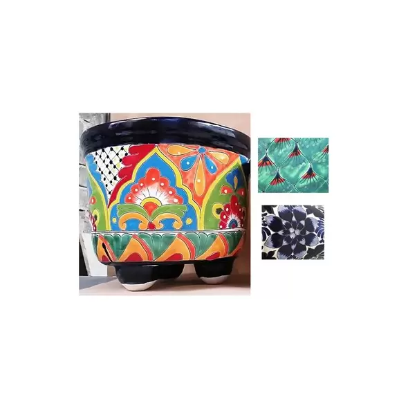 Talavera Molcajete Pot