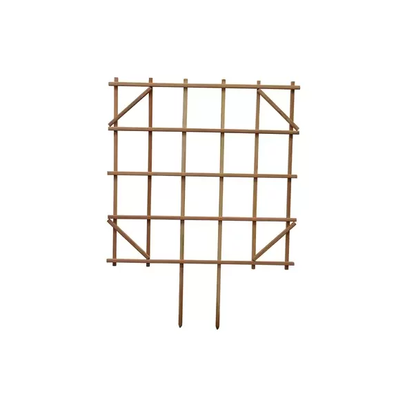 Kelmar 36" Square Espalier Redwood Trellis