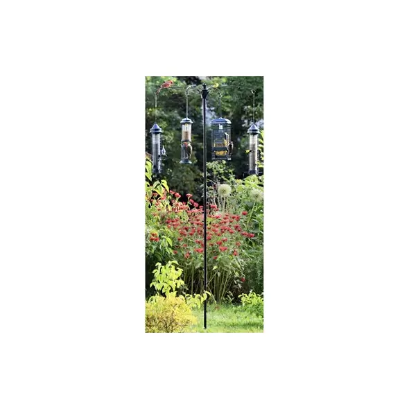 Brome Bird Care 4.6"x4.1"x41.3" SquirrelBuster Versa Pole System