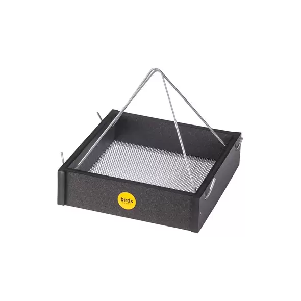 Birds Choice Hanging Tray Recycled Plastic Bristol Black