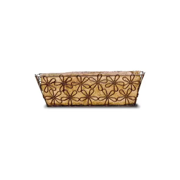 Deer Park Multi-Daisy Window Box w/ Coco Liner Small