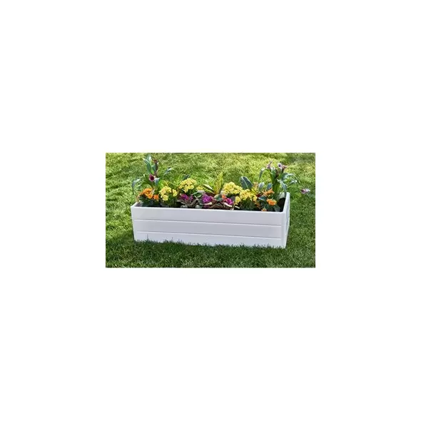 NuVue 44.5"x16.5"x11.5" Terrace Garden Box White