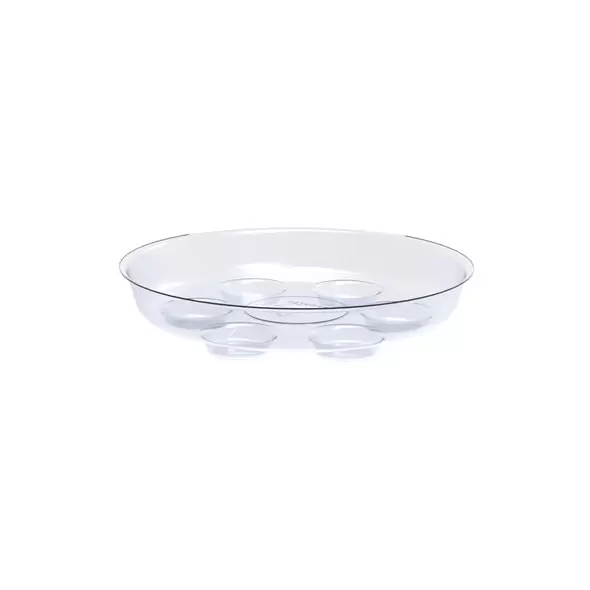 Panacea 8" D Clear Heavy Duty Saucer