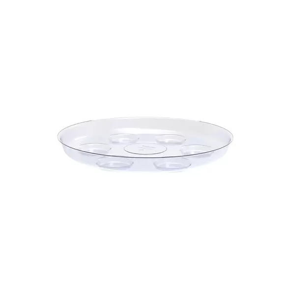 Panacea 12" D Clear Heavy Duty Saucer