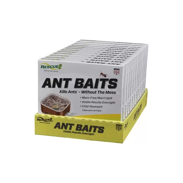 Rescue 4pk Ant Bait Shelf Pack