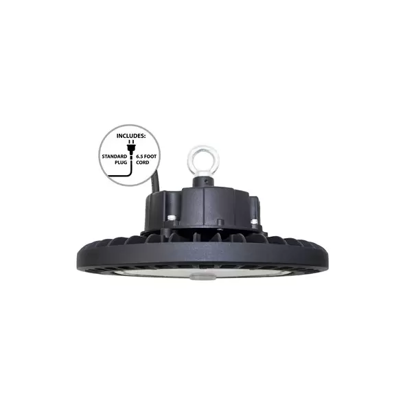 Miracle LED Commercial 100W LED Grow Light, 120 Degree Beam IP65 High Bay Light