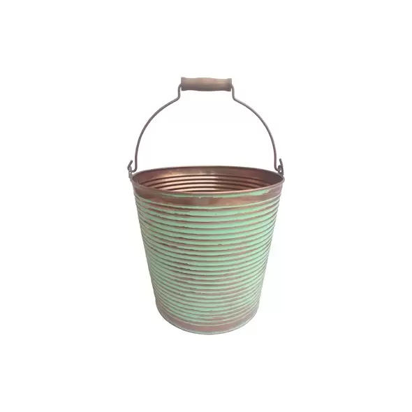 VCS 10" Antiqued Copper Pail