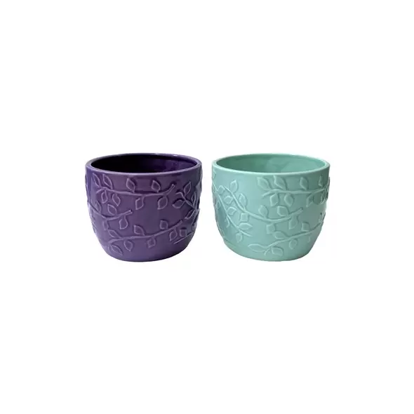 VCS 5" Ceramic Vines Planters