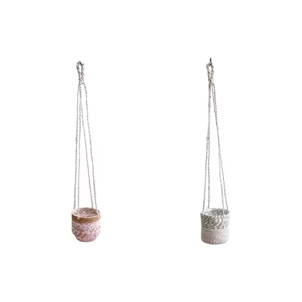 VCS 6" Hanging Jute Planters