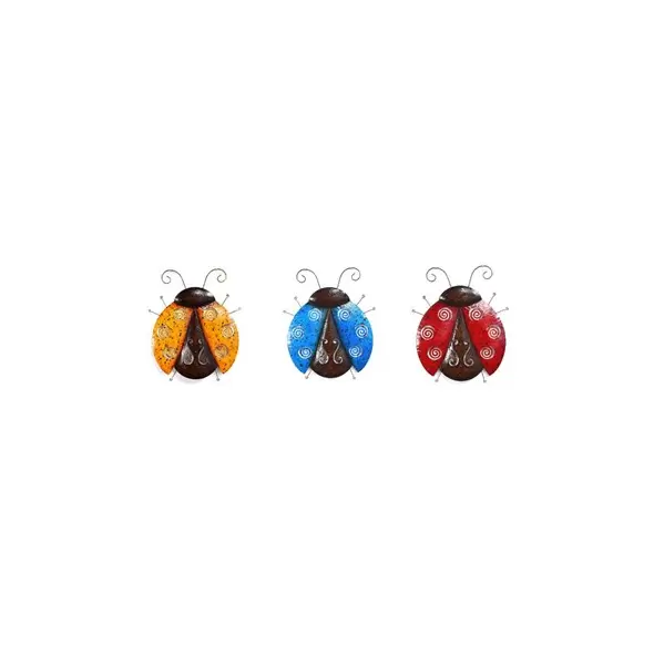 VCS 19" Red, Blue, & Yellow Ladybugs