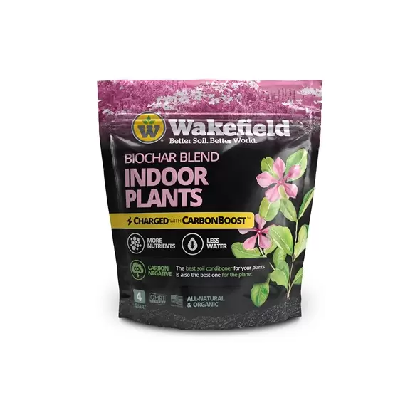 Wakefield 2qt Biochar Houseplants Carbonboost 6/CS