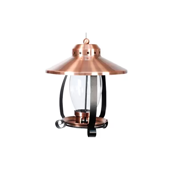 WoodLink Copper Finish Lantern Feeder