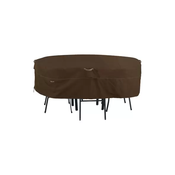 Classic Accessories 108" Rectangle/Oval Madrona Table & Chair Set Cover