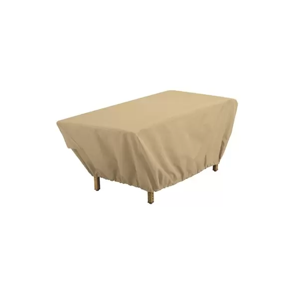 Classic Accessories 48" Rectangle Terrazzo Patio Coffee Table Cover