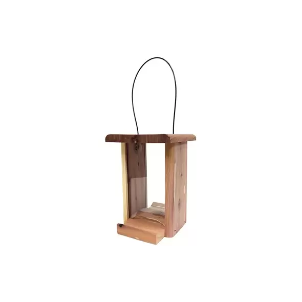 Penn Pride Cedar Bin Bird Feeder