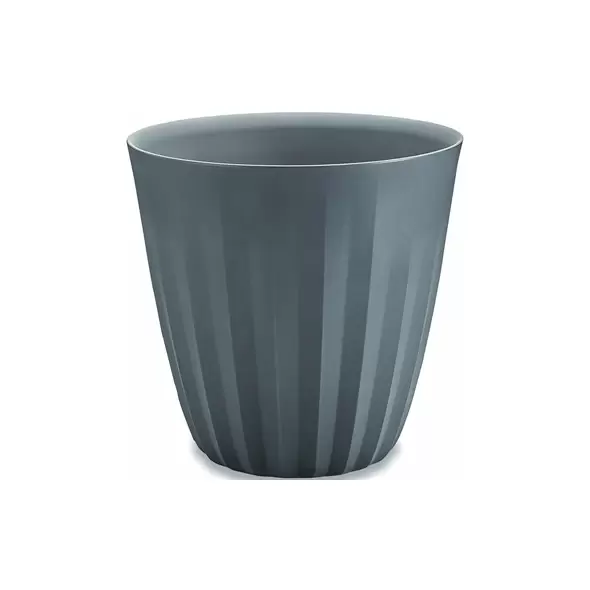 Crescent 19" Pleat Planter Slate