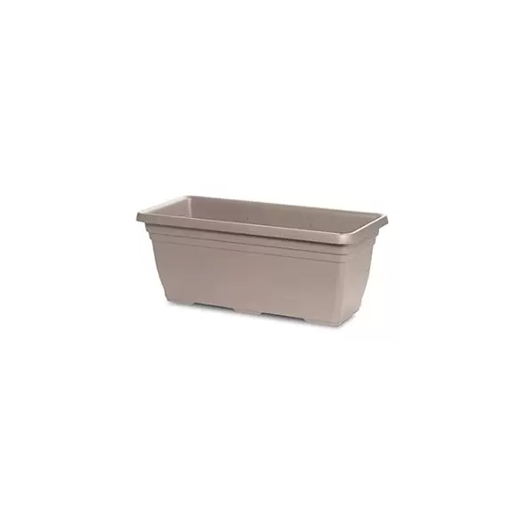 Crescent 31.5"x14"x13" Rectangle Dylan Planter Cappuccino
