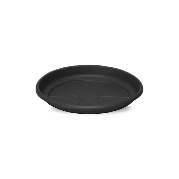 Crescent 5.5" Emma Saucer Black