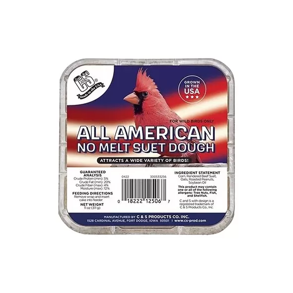 C&S Single Suet Cake No Melt Dough