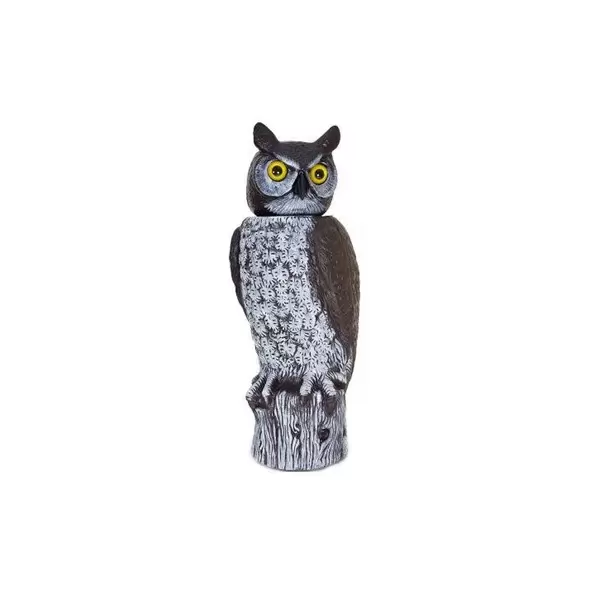 Dalen 18" Hand Painted Rotating Head Owl