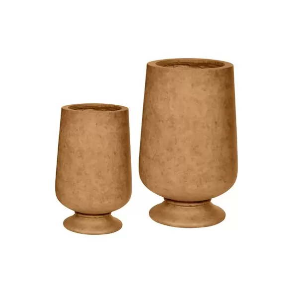 MCarr 10pc Urn Planter Pallet Antique Rust