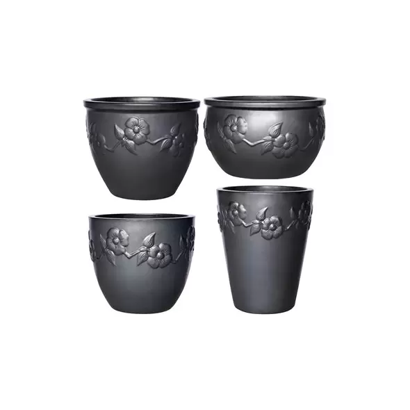 MCarr 26pc Dogwood Planter Pallet Matte Black