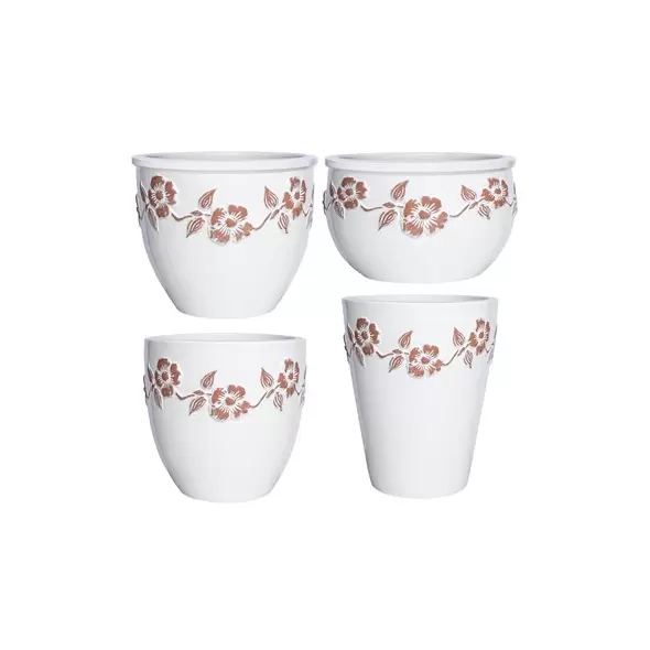 MCarr 26pc Dogwood Planter Pallet Scraped White