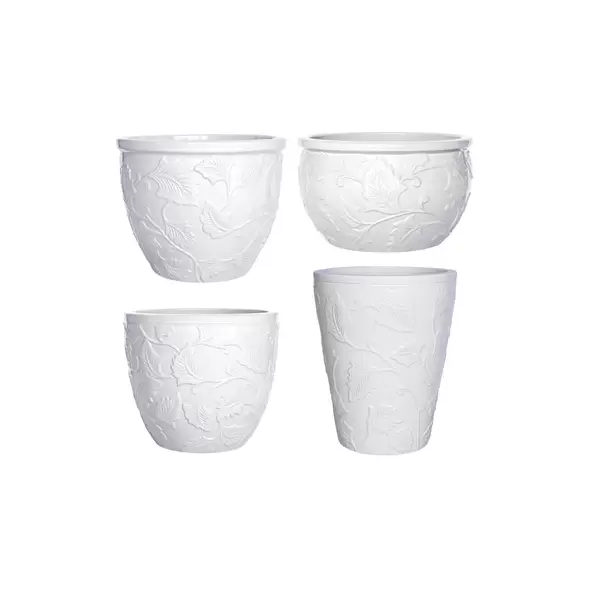 MCarr 26pc Trail Vine Planter Pallet Glossy White