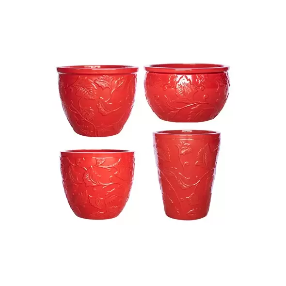 MCarr 26pc Trail Vine Planter Pallet Red