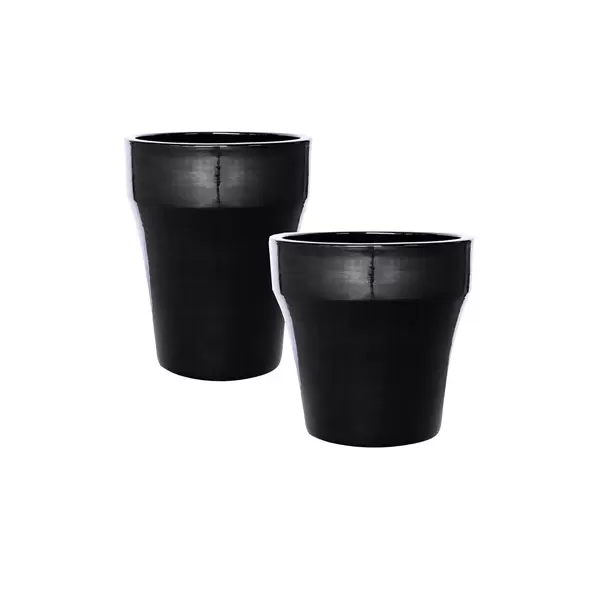 MCarr 30pc Smooth Planter Pallet Glossy Black