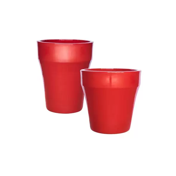 MCarr 30pc Smooth Planter Pallet Red